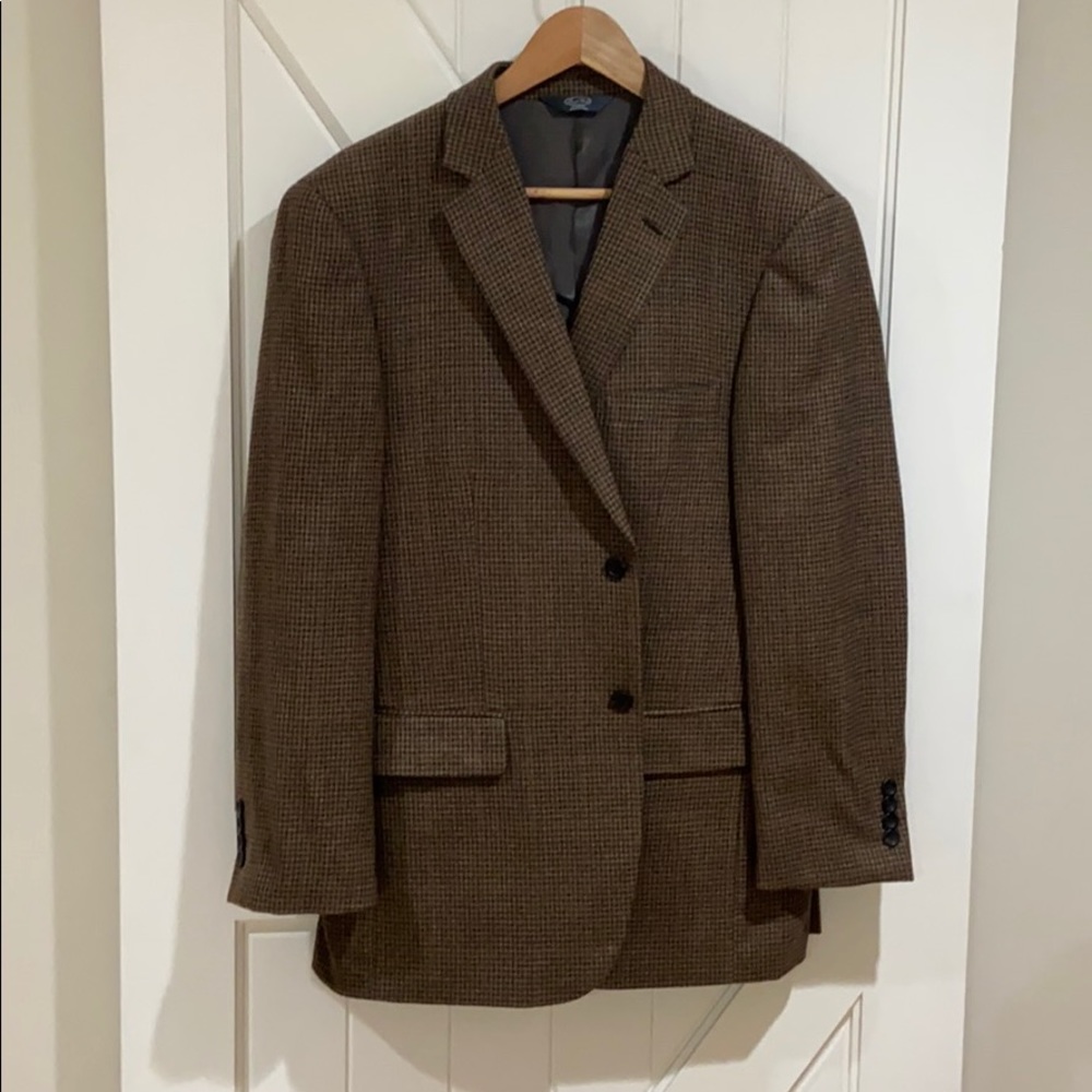 Mens wool blazer